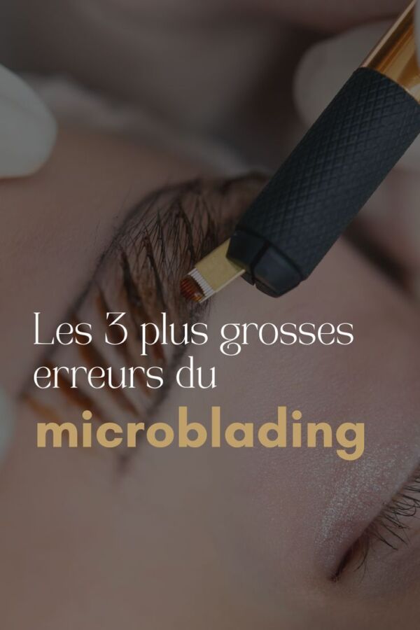 Microblading sourcils naturels