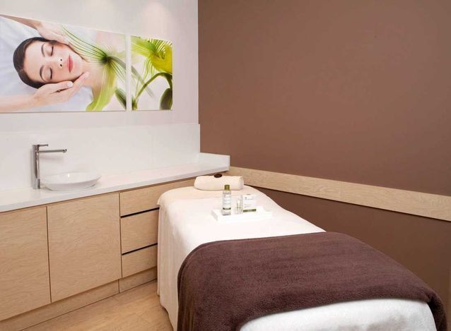 Concept store beauté minimaliste