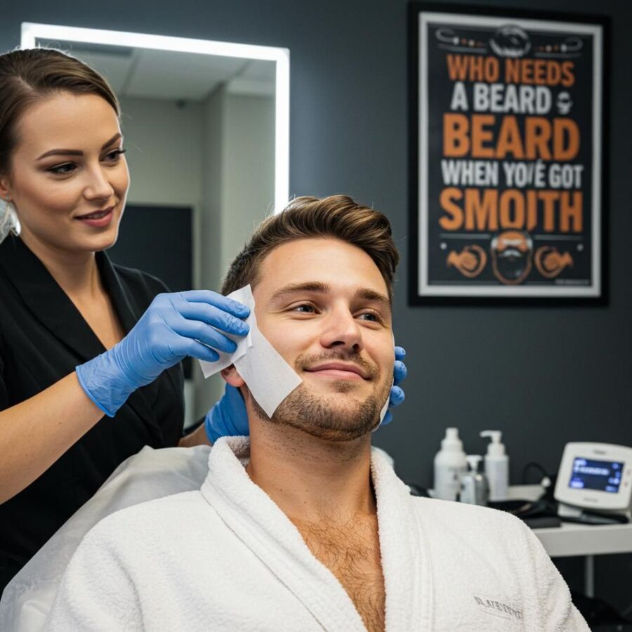 Épilation homme douceur