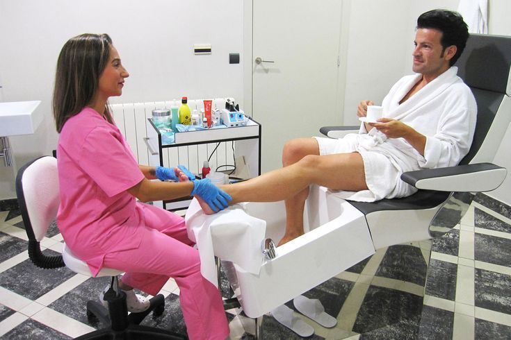 soin des pieds homme institut