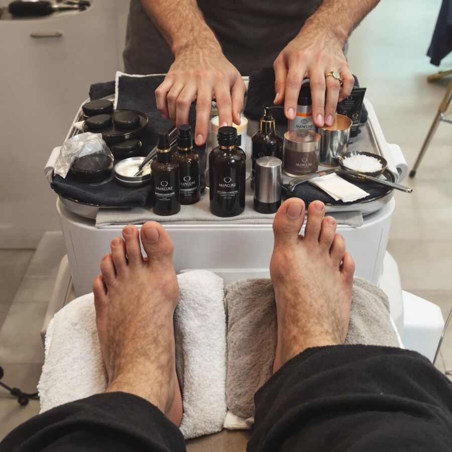 Pédicure homme spa