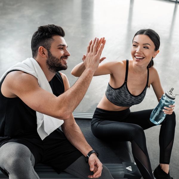 Fitness girl motivation bien-être