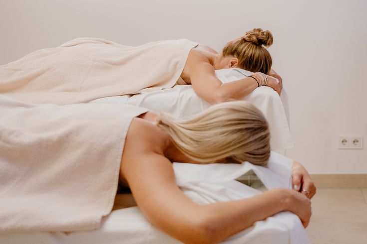 Self care routine spa aesthetic