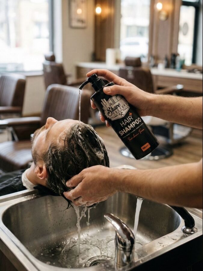 Coiffeur barbier vintage shop